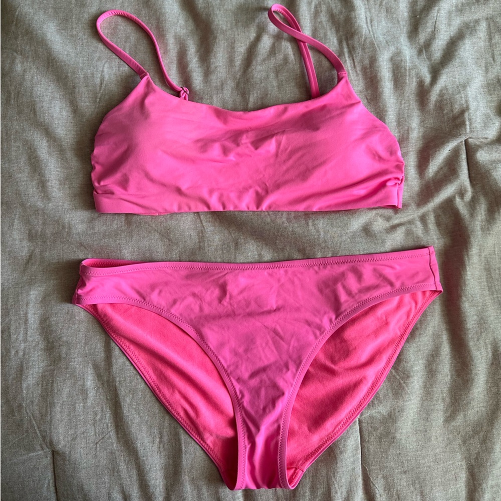 Athleta Neon Pink Bikini